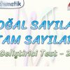 DOĞAL SAYILAR – TAM SAYILAR / GELİŞTİRİCİ TEST – 2