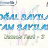 DOĞAL SAYILAR – TAM SAYILAR / UZMAN TEST – 3