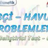 İŞÇİ – HAVUZ PROBLEMLERİ / GELİŞTİRİCİ TEST – 6
