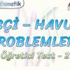 İŞÇİ – HAVUZ PROBLEMLERİ / ÖĞRETİCİ TEST – 2
