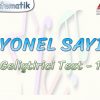 RASYONEL SAYILAR / GELİŞTİRİCİ TEST – 1