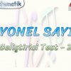 RASYONEL SAYILAR / GELİŞTİRİCİ TEST – 2