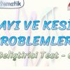 SAYI VE KESİR PROBLEMLERİ / GELİŞTİRİCİ TEST – 6
