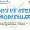 SAYI VE KESİR PROBLEMLERİ / GELİŞTİRİCİ TEST -1
