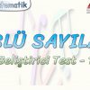 ÜSLÜ SAYILAR / GELİŞTİRİCİ TEST – 1