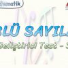 ÜSLÜ SAYILAR / GELİŞTİRİCİ TEST – 3