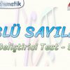 ÜSLÜ SAYILAR / GELİŞTİRİCİ TEST – 5