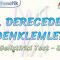 2. DERECEDEN DENKLEMLER / GELİŞTİRİCİ TEST – 8