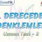 2. DERECEDEN DENKLEMLER / UZMAN TEST – 2