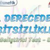 2. DERECEDEN EŞİTSİZLİKLER / GELİŞTİRİCİ TEST – 8
