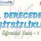 2. DERECEDEN EŞİTSİZLİKLER / ÖĞRETİCİ TEST – 1