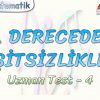 2. DERECEDEN EŞİTSİZLİKLER / UZMAN TEST – 4