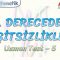 2. DERECEDEN EŞİTSİZLİKLER / UZMAN TEST – 5