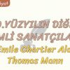 20. YÜZYILIN DİĞER ÖNEMLİ SANATÇILARI – 3