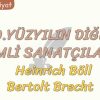 20. YÜZYILIN DİĞER ÖNEMLİ SANATÇILARI – 6