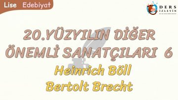 20. YÜZYILIN DİĞER ÖNEMLİ SANATÇILARI – 6
