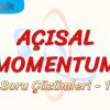 AÇISAL MOMENTUM / SORU ÇÖZÜMLERİ – 1