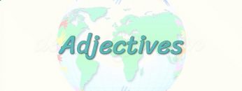 Adjectives 11. Ders