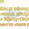 AĞIRLIK DİRENÇLİ DAC