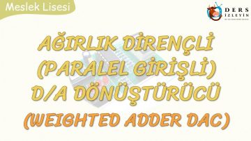 AĞIRLIK DİRENÇLİ DAC