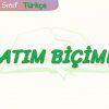 ANLATIM BİÇİMLERİ