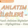 ANLATIM BİLGİLERİ – 3