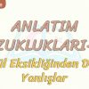 ANLATIM BOZUKLUKLARI – 14 / VİRGÜL EKSİKLİĞİNDEN DOĞAN YANLIŞLAR