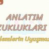 ANLATIM BOZUKLUKLARI  – 21 / YÜKLEMLERİN UYUŞMAZLIĞI