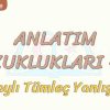 ANLATIM BOZUKLUKLARI  – 23 / DOLAYLI TÜMLEÇ YANLIŞLARI