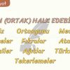 ANONİM HALK EDEBİYATI – 2