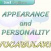 APPEARANCE AND PERSONALITY / VOCABULARY