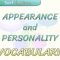 APPEARANCE AND PERSONALITY / VOCABULARY