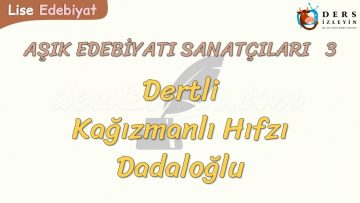 AŞIK EDEBİYATI SANATÇILARI – 3