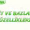 ASİT VE BAZLARIN ÖZELLİKLERİ