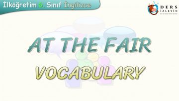 AT THE FAIR / VOCABULARY