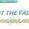 AT THE FAIR / VOCABULARY