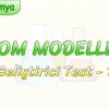 ATOM MODELLERİ / GELİŞTİRİCİ TEST – 1