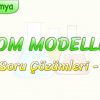 ATOM MODELLERİ / SORU ÇÖZÜMLERİ – 1