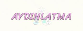 AYDINLATMA