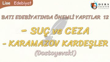 BATI EDEBİYATINDA ÖNEMLİ YAPITLAR – 12