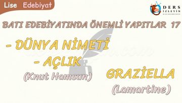 BATI EDEBİYATINDA ÖNEMLİ YAPITLAR – 17