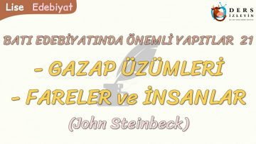 BATI EDEBİYATINDA ÖNEMLİ YAPITLAR – 21