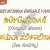 BATI EDEBİYATINDA ÖNEMLİ YAPITLAR – 25