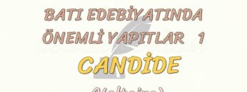 BATI EDEBİYATINDA ÖNEMLİ YAPITLAR – 1