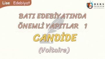 BATI EDEBİYATINDA ÖNEMLİ YAPITLAR – 1
