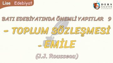 BATI EDEBİYATINDA ÖNEMLİ YAPITLAR – 9