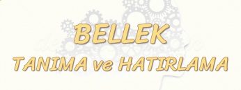 BELLEK / TANIMA VE HATIRLAMA