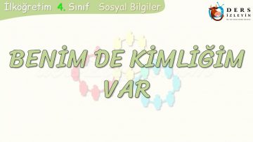 BENİM DE KİMLİĞİM VAR