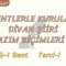 BENTLERLE KURULAN DİVAN ŞİİRİ NAZIM BİÇİMLERİ – 3 / TERKİB-İ BENT – TERCİ-İ BENT