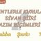 BENTLERLE KURULAN DİVAN ŞİİRİ NAZIM BİÇİMLERİ – 1 / MURABBA – ŞARKI – TERBİ